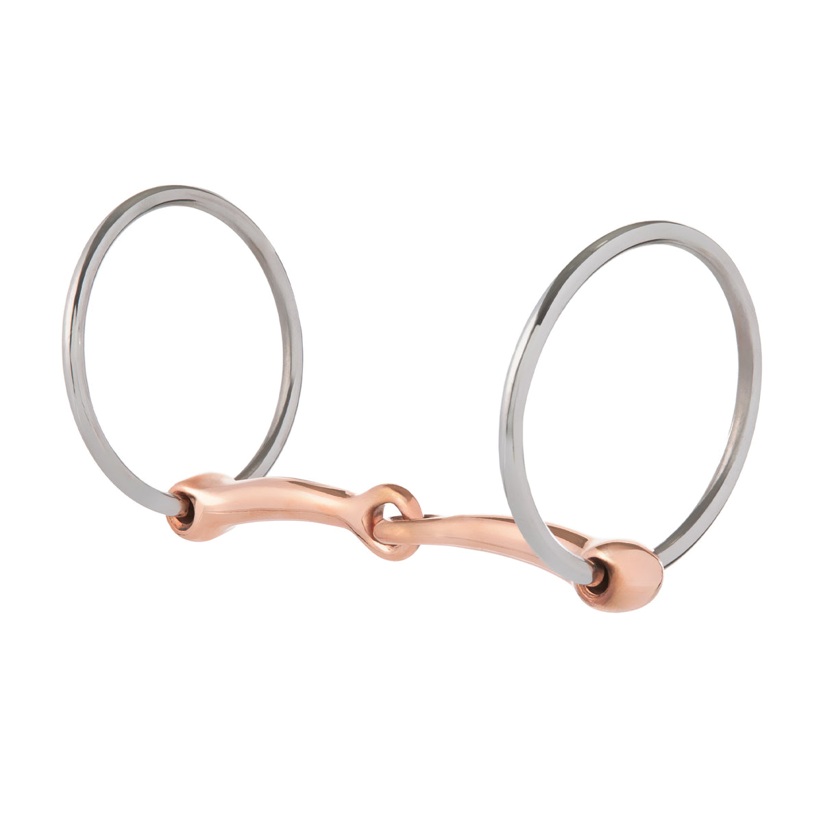 Professional Ring Snaffle Bit, 5" Copper Mouth