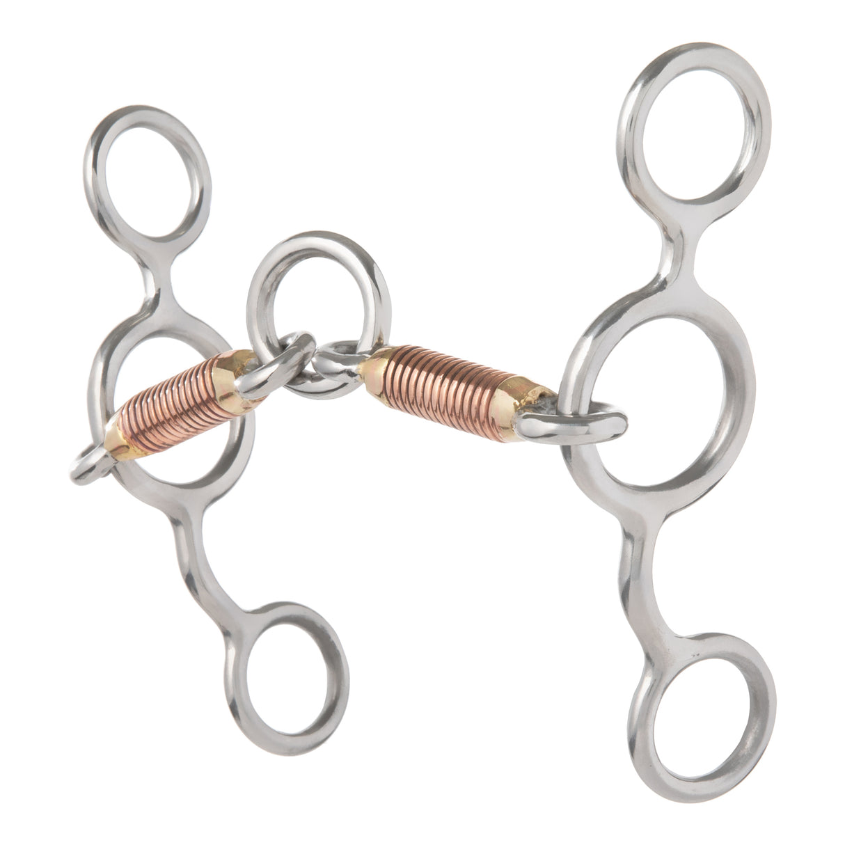 All Purpose Bit with 5" Sweet Iron Copper Wire Mouth with Center Ring