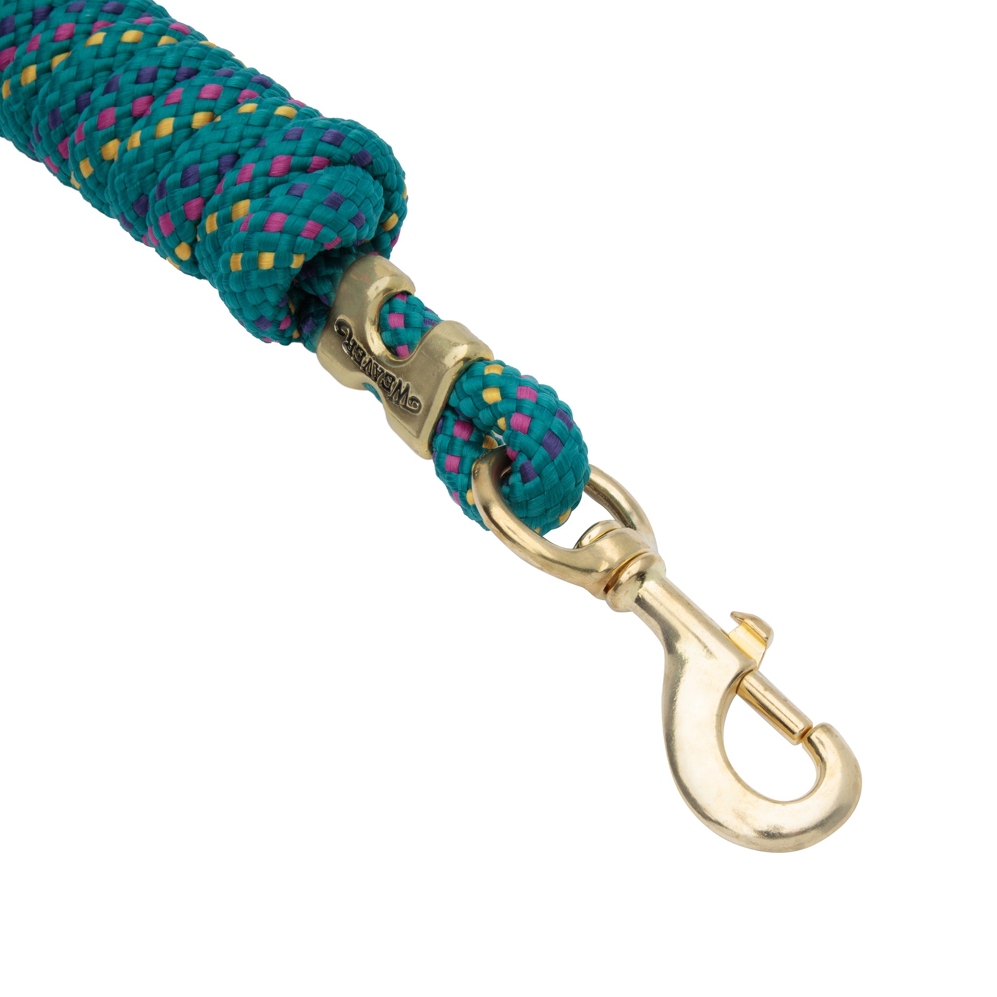Poly Lead Rope with a Solid Brass 225 Snap