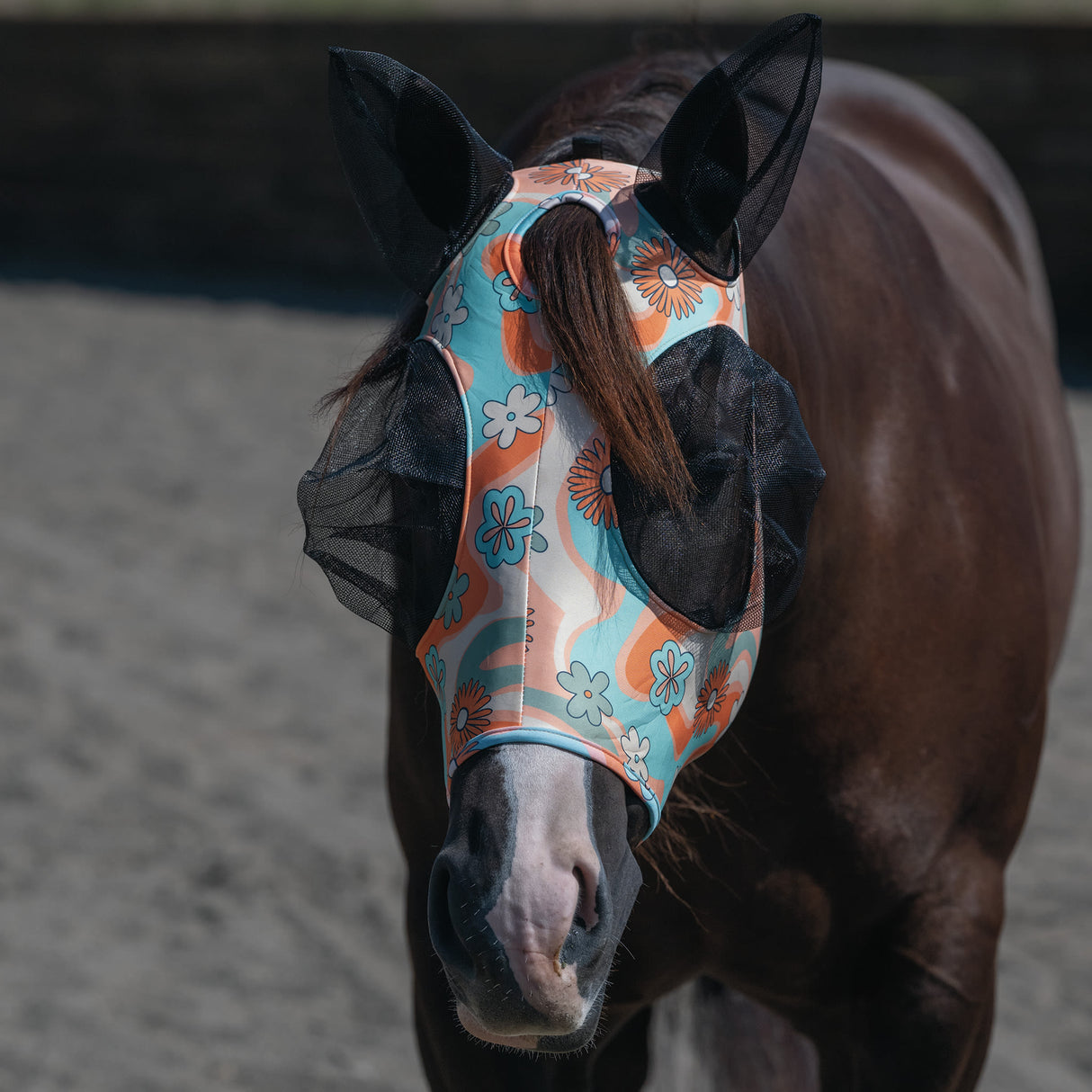 Equine Lycra® Fly Masks Powered by Coolcore®