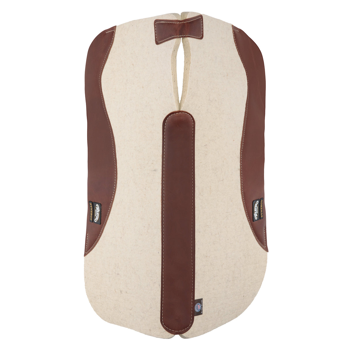 Synergy Contoured Close Contact Steam Pressed 100% Merino Felt Performance Saddle Pad