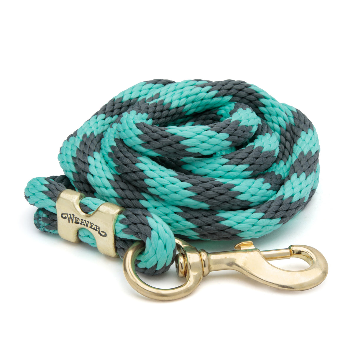 Poly Lead Rope with a Solid Brass 225 Snap