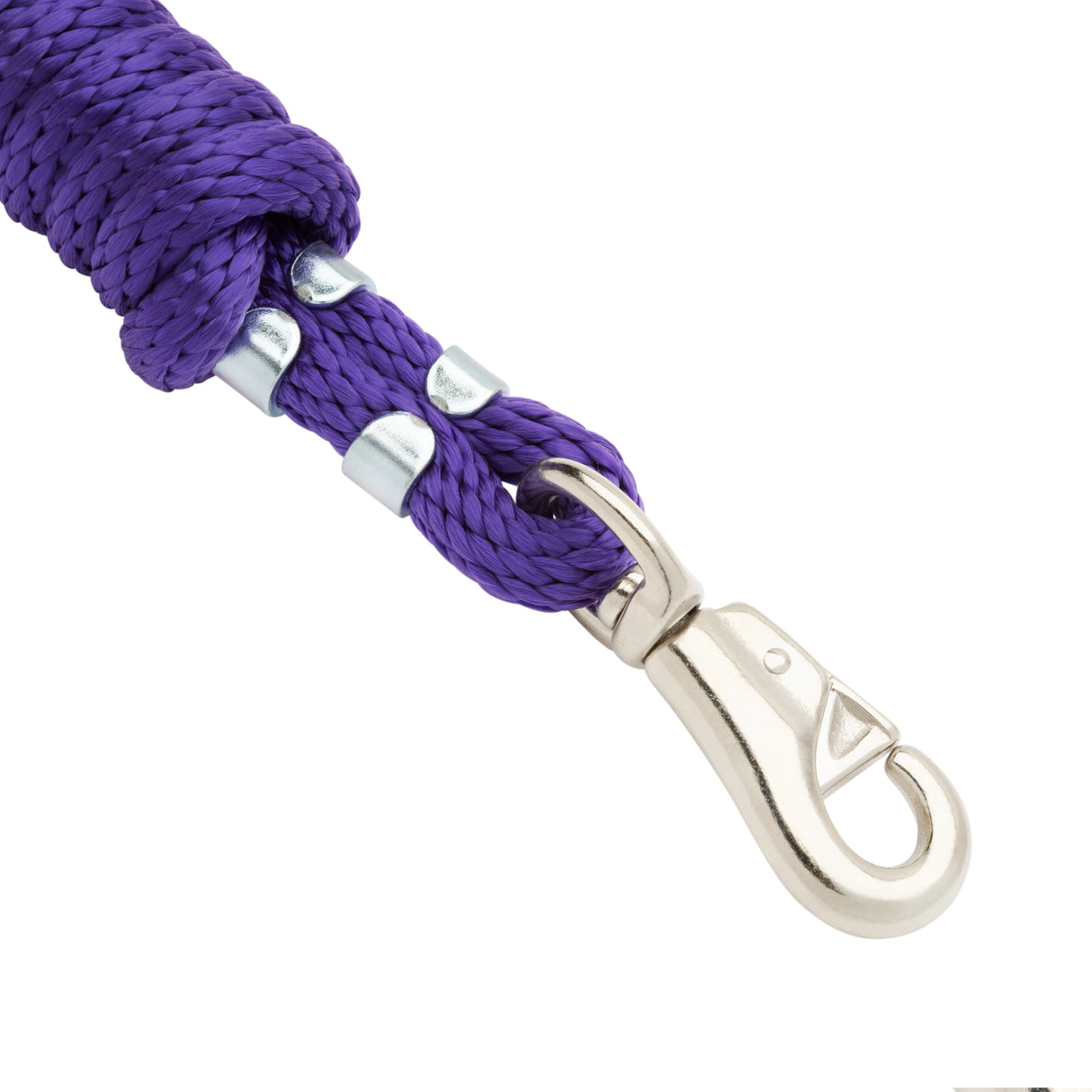 Poly Lead Rope with Nickel Plated Bull Snap