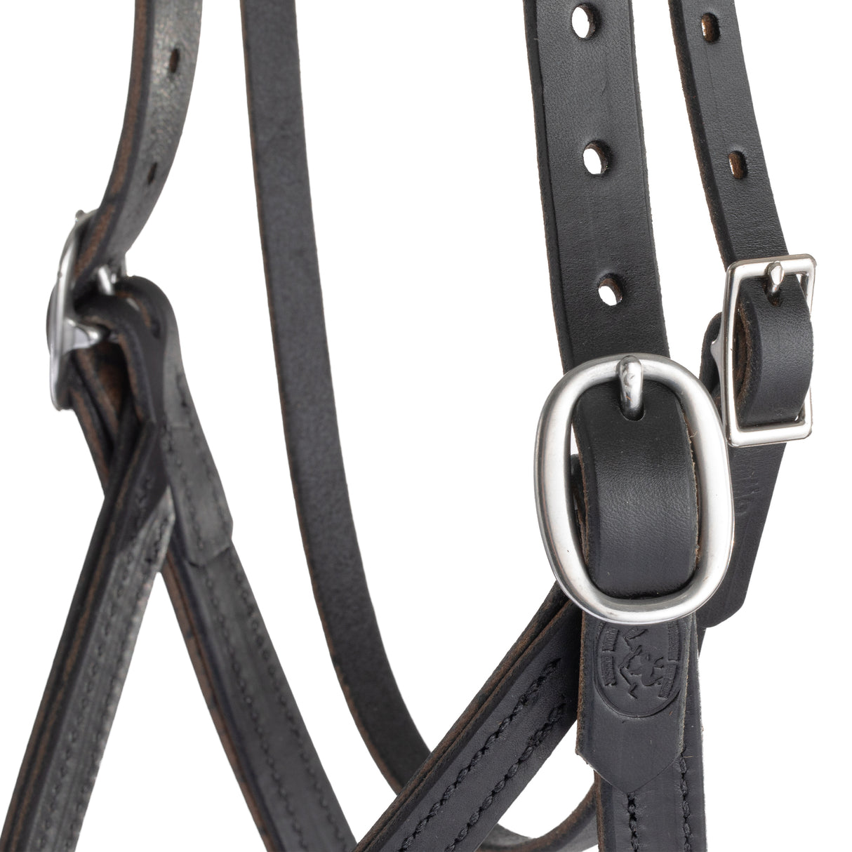 Justin Dunn Bitless Bridle, Black, 3/4"