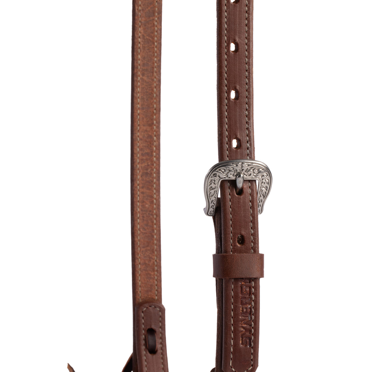 Synergy® Harness Leather Headstall with Designer Hardware