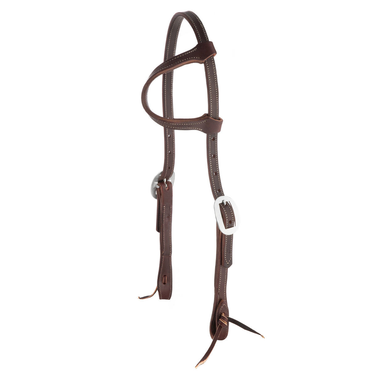Synergy® Burgundy Latigo Leather Performance Headstall