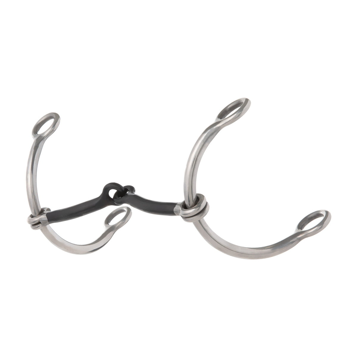 Gag Bit, Smooth Sweet iron Snaffle Moouth