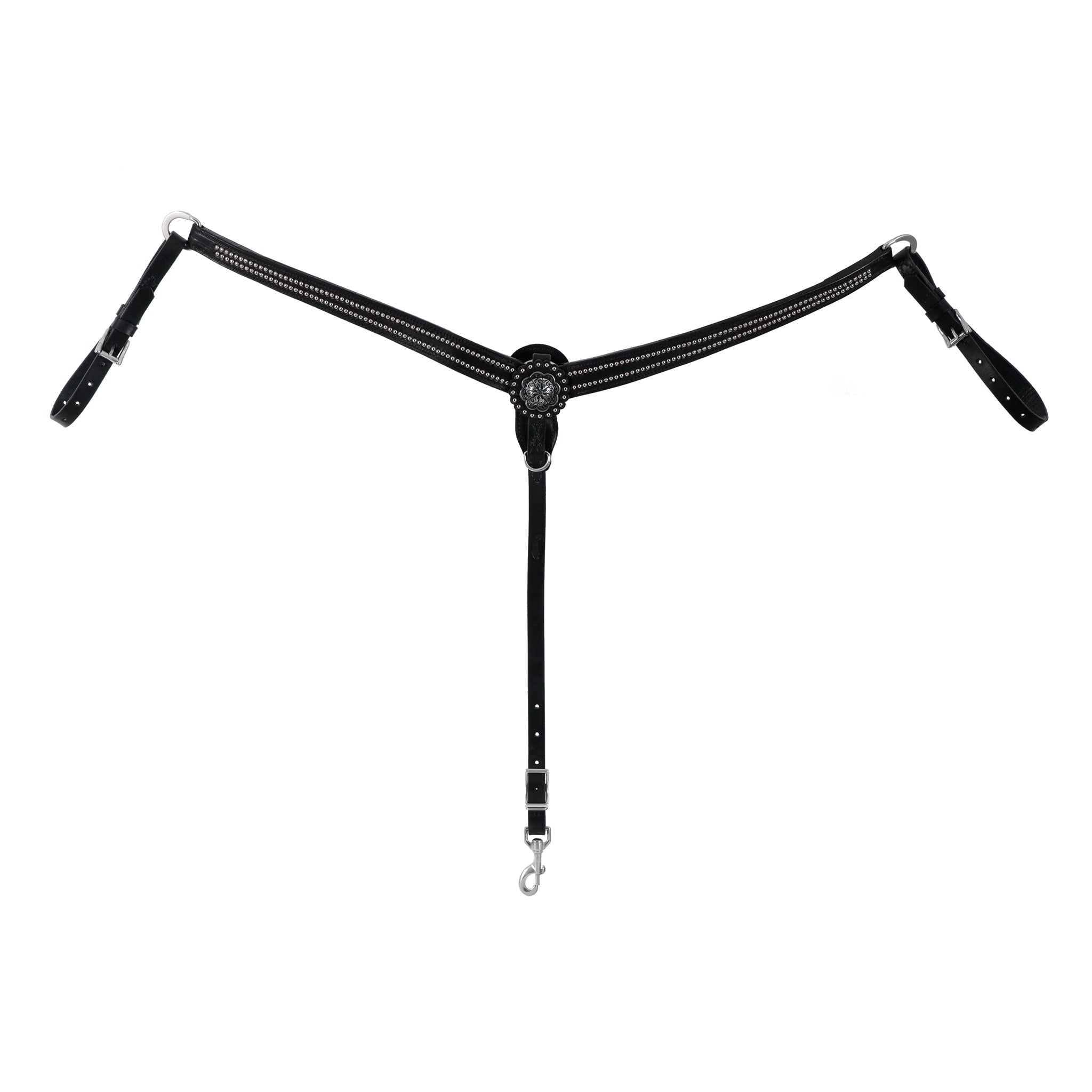 Back in Black Tapered Breast Collar