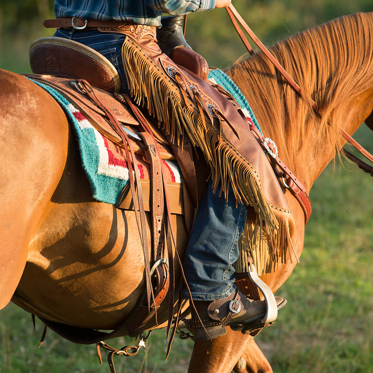Basin Cowboy Spur Straps, Cowboy
