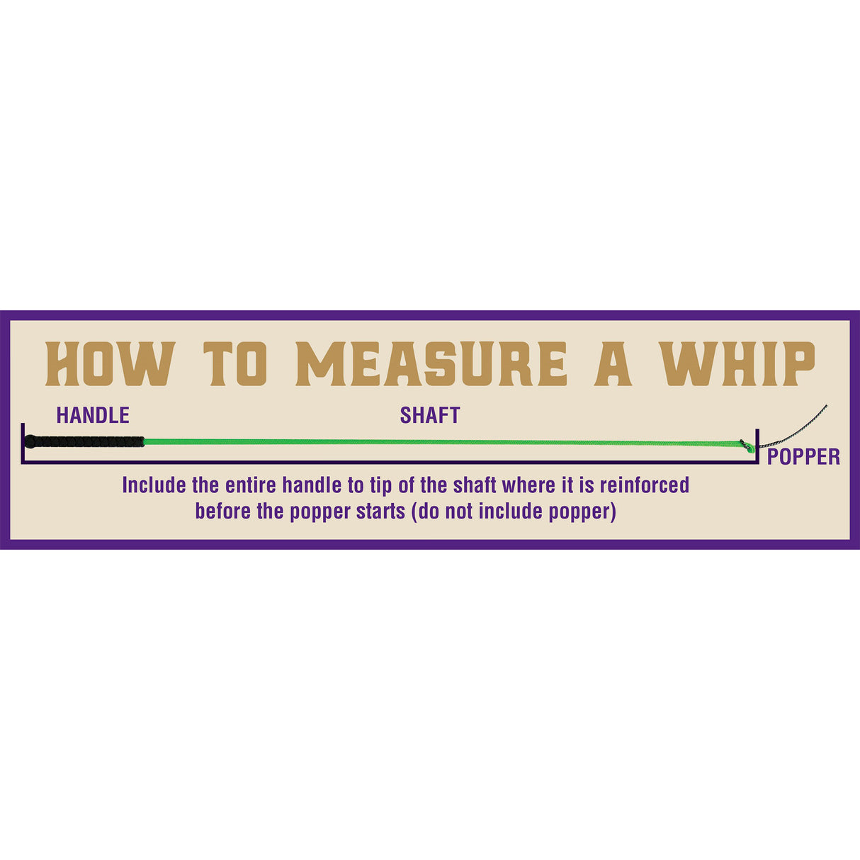 Dressage Whip, Black, 44"