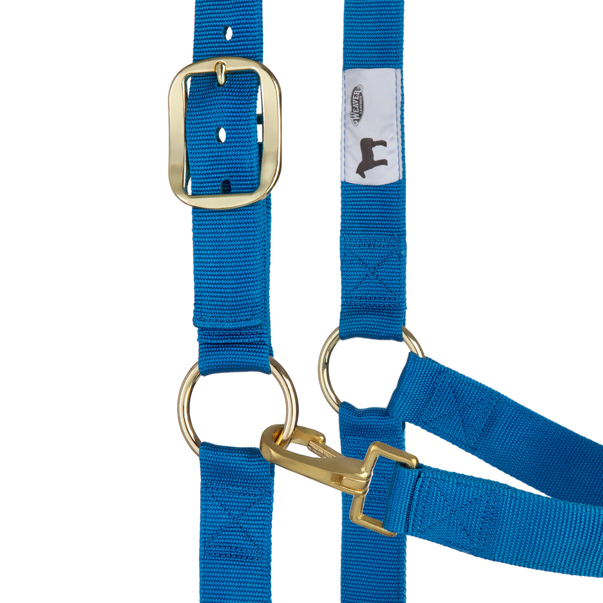 Original Adjustable Chin and Throat Snap Halter, 1-1/2" Draft