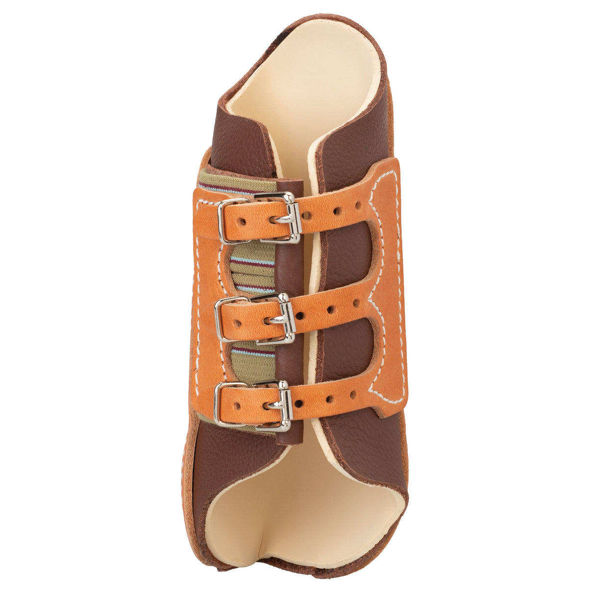 Leather Splint Boots, Medium