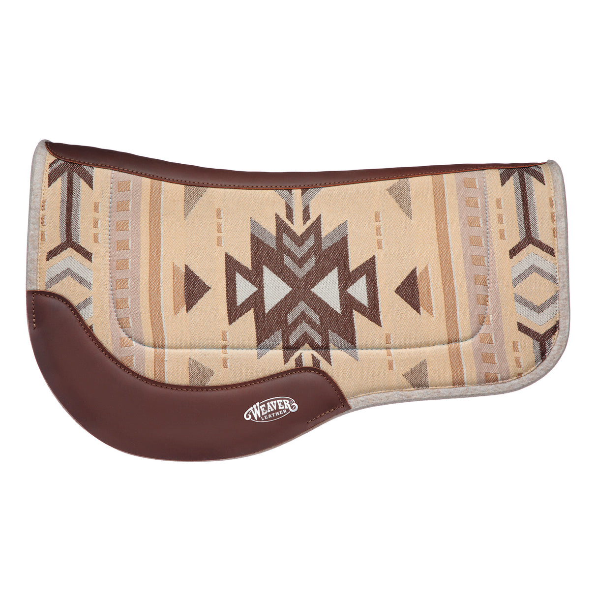 All Purpose Trail Gear Contoured Wool Blend Felt Saddle Pad