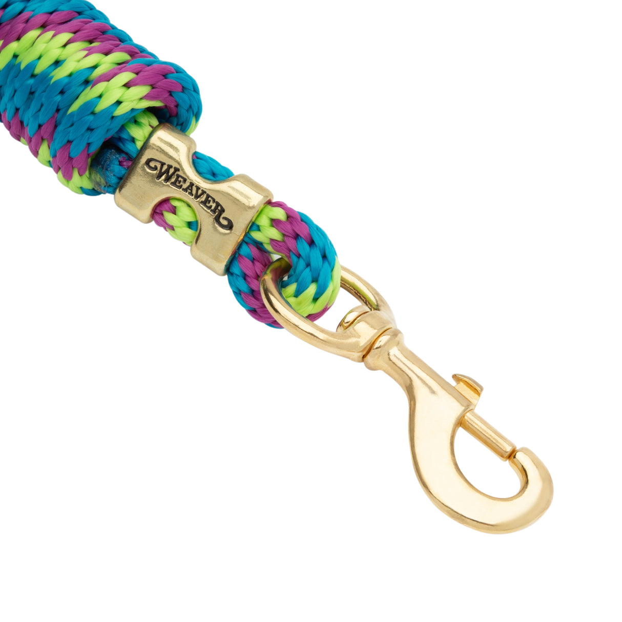 Poly Lead Rope with a Solid Brass 225 Snap