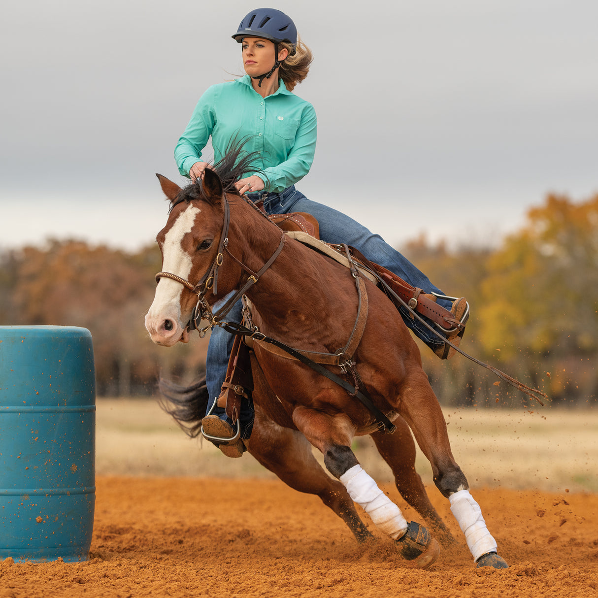 Terrain™ Horse Riding Helmet with Mips® Technology, Multi-Directional Impact Protection System