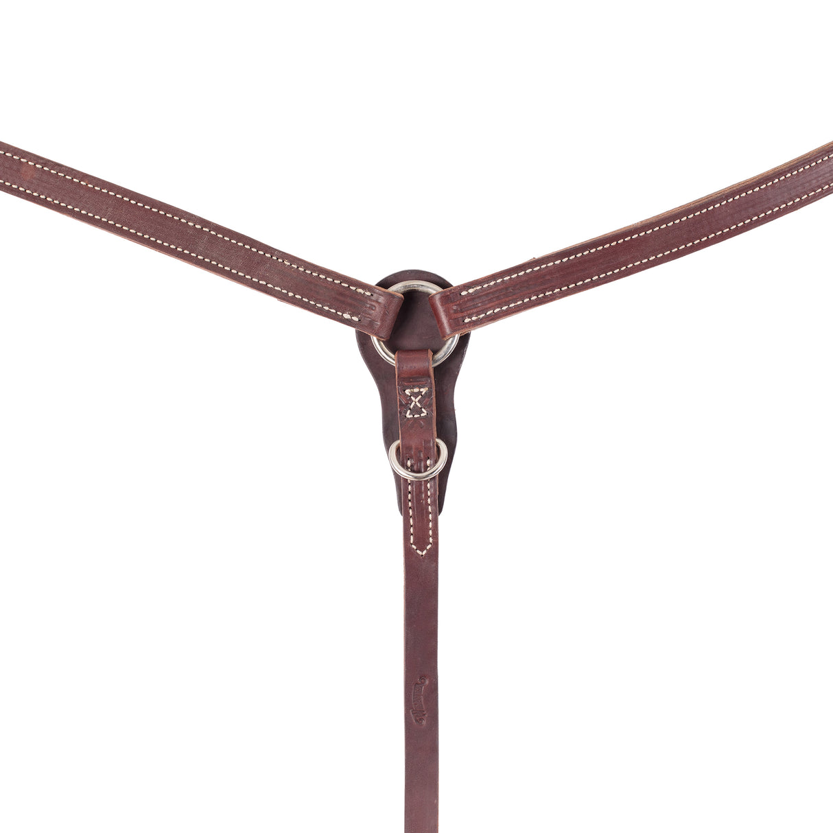 Slim Ring-in-Center Breast Collar, Pony