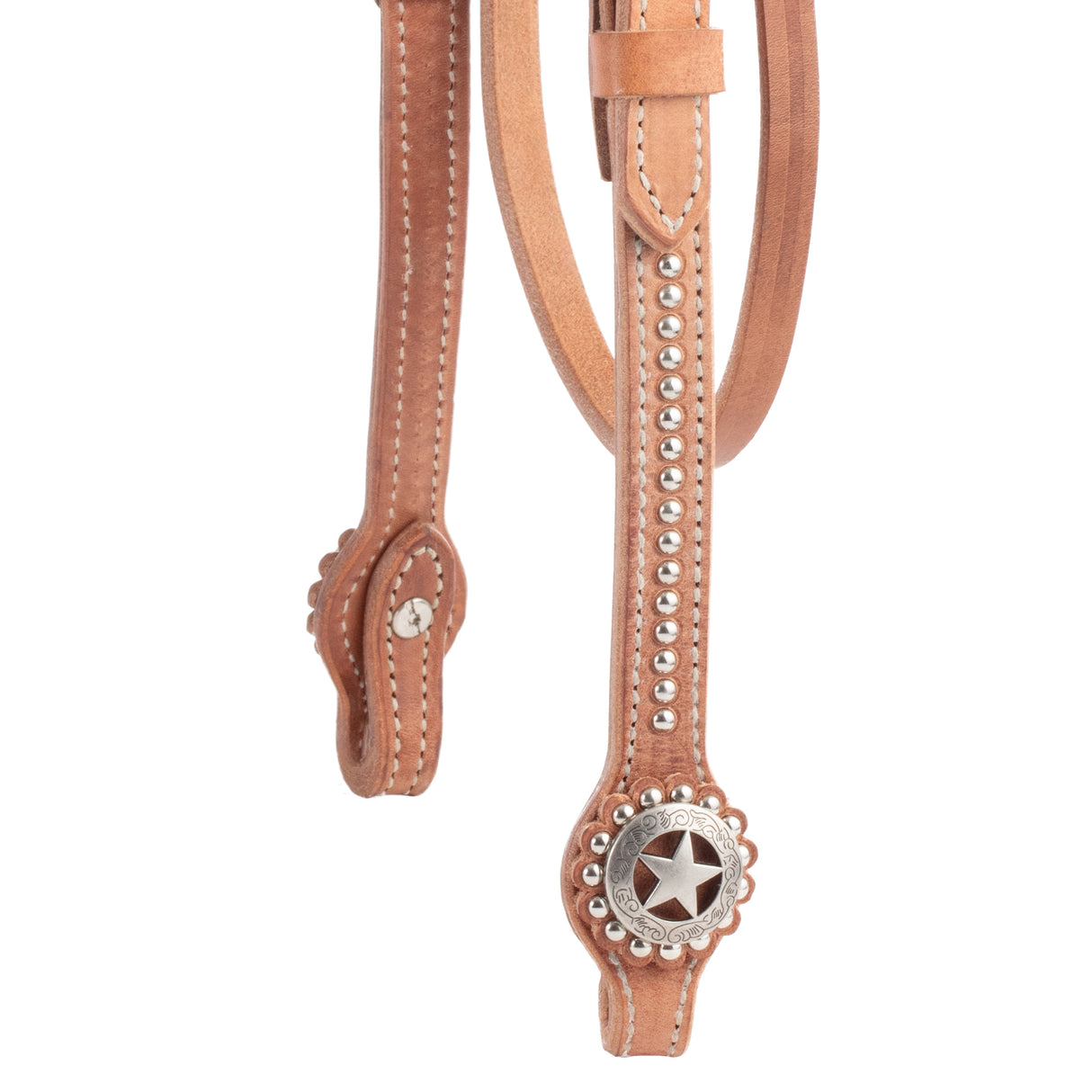 Texas Star Russet Browband Headstall