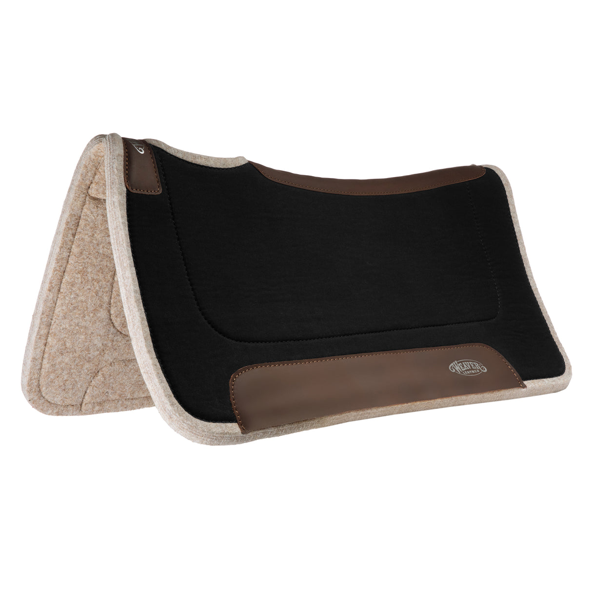 All Purpose Contoured Wool Blend Felt Saddle Pad