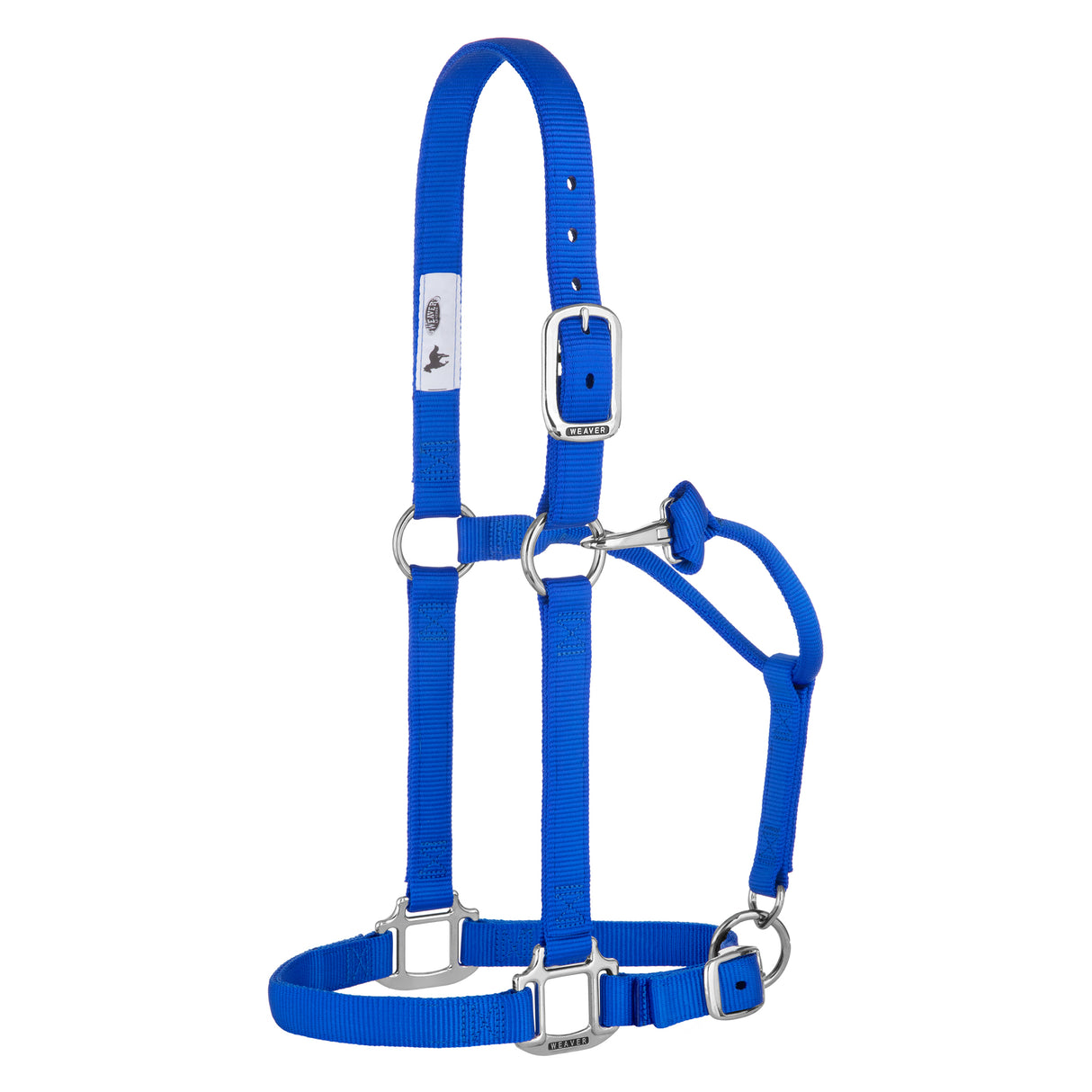 Original Adjustable Nylon Halter with Chrome Plated Hardware
