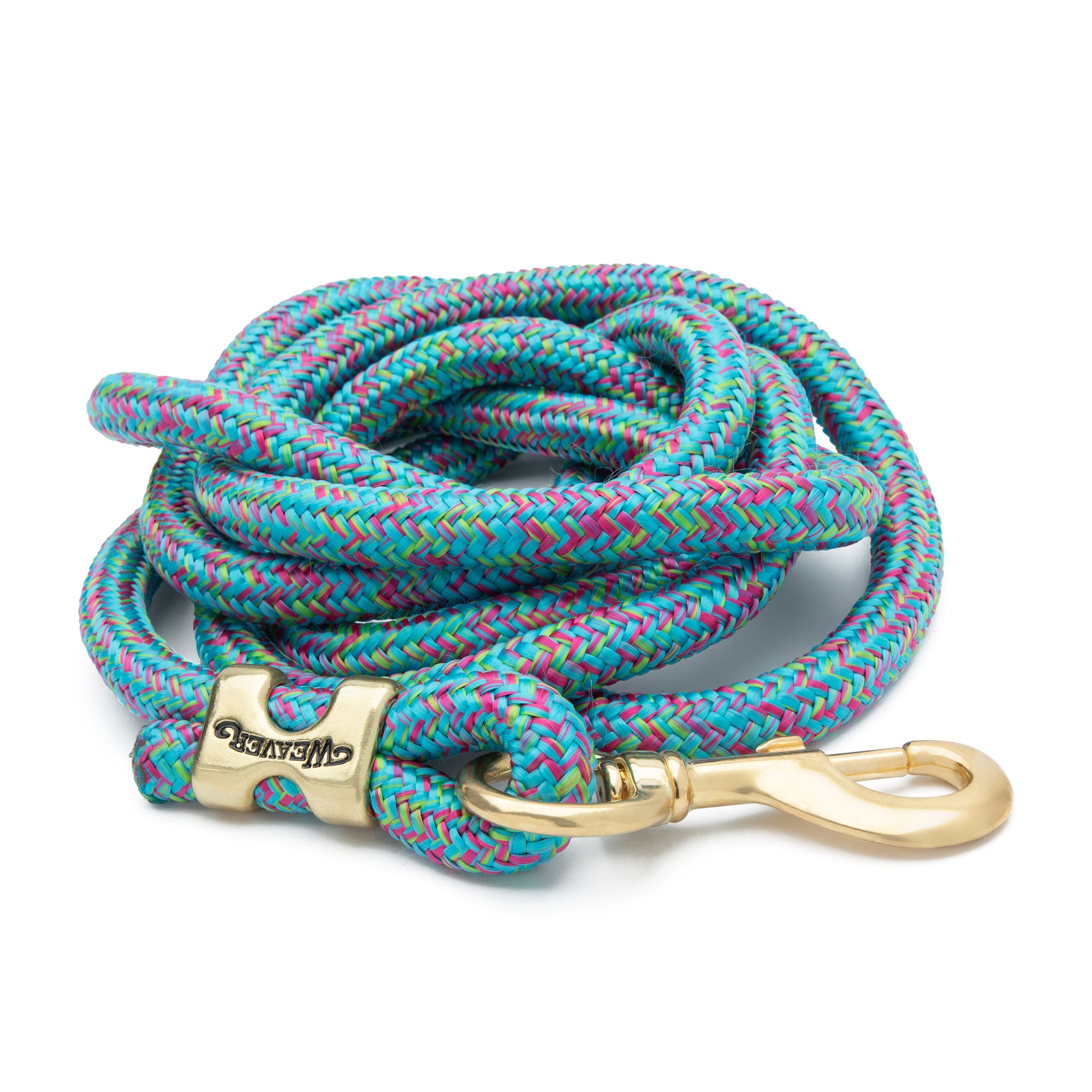 Poly Lead Rope with a Solid Brass 225 Snap