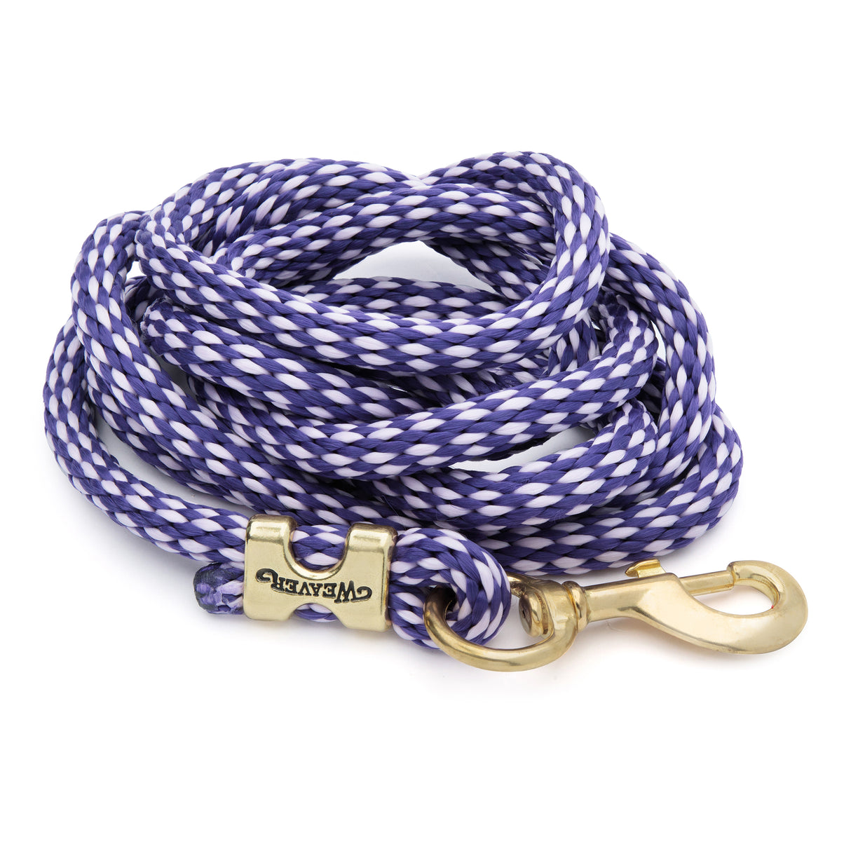 Poly Lead Rope with a Solid Brass 225 Snap