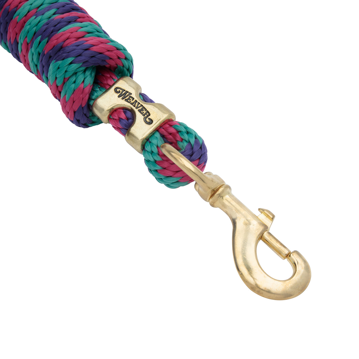 Poly Lead Rope with a Solid Brass 225 Snap