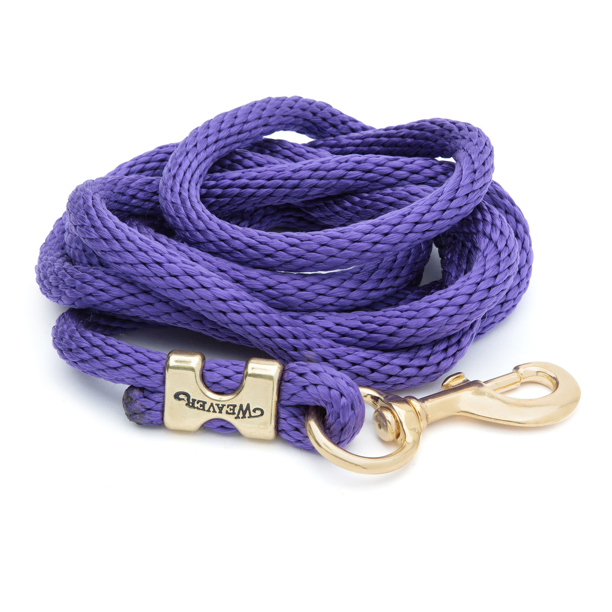 Poly Lead Rope with a Solid Brass 225 Snap