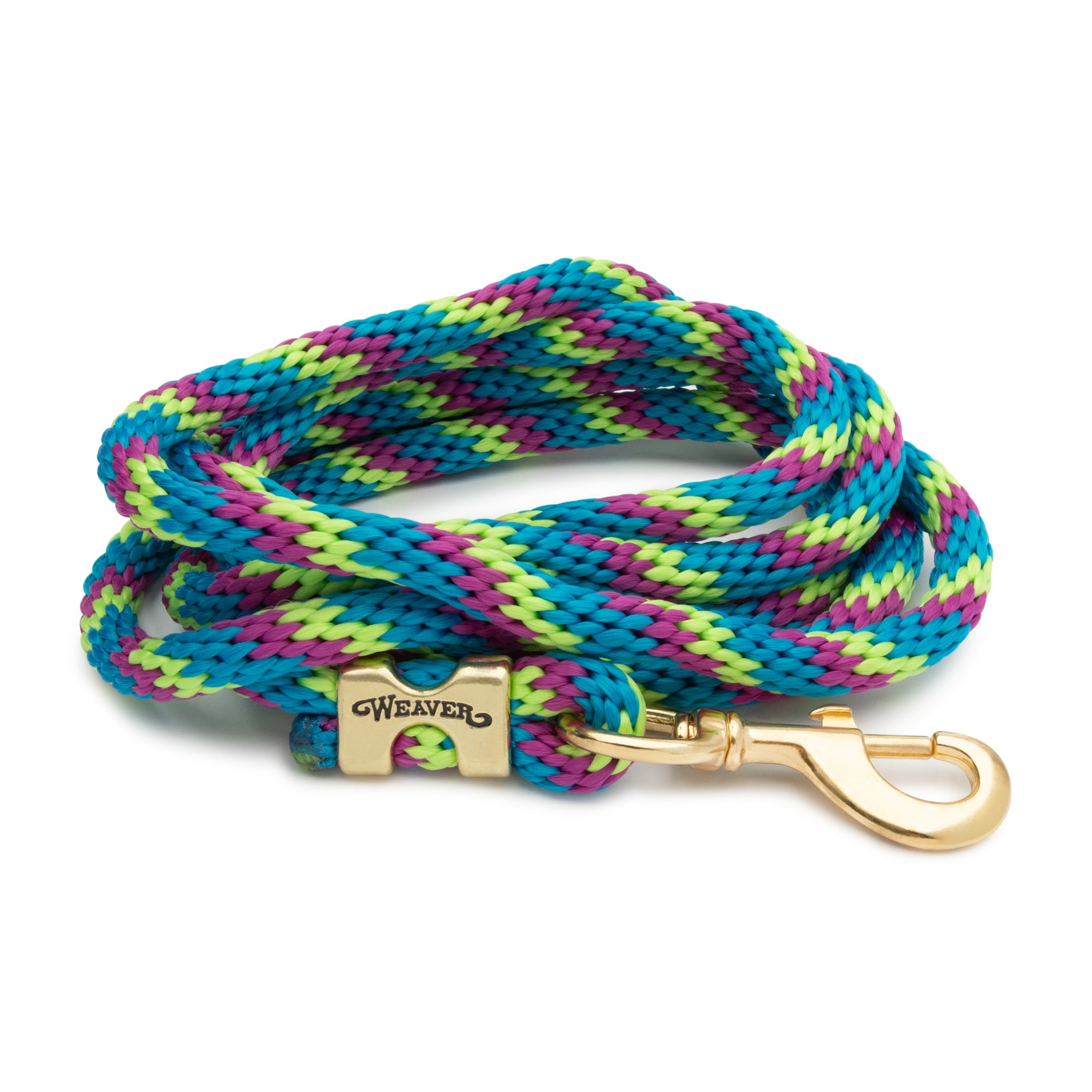 Poly Lead Rope with a Solid Brass 225 Snap