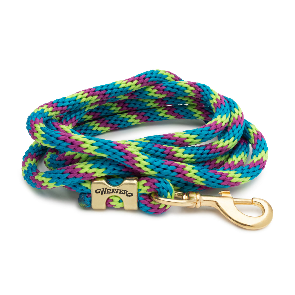 Poly Lead Rope with a Solid Brass 225 Snap