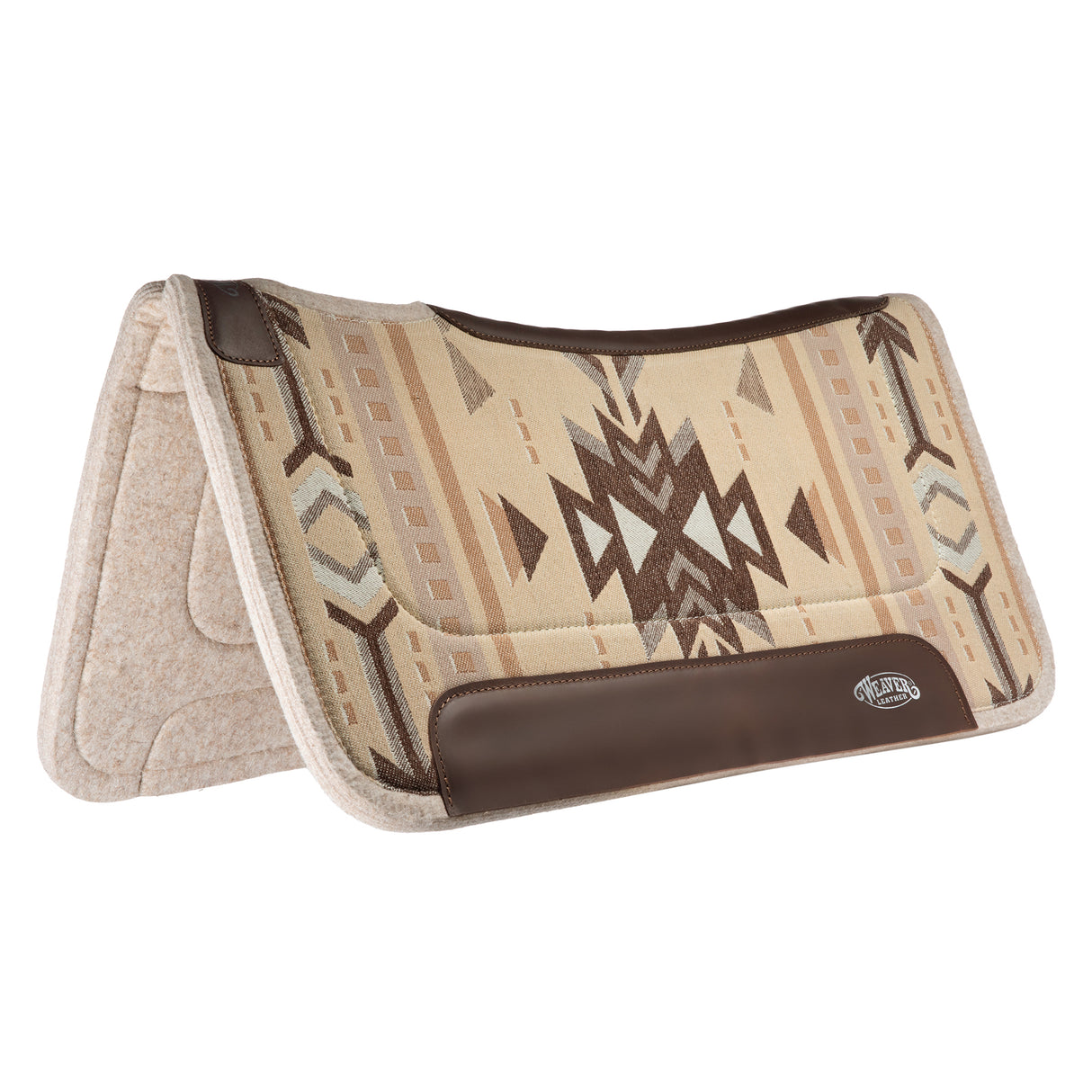 All Purpose Contoured Wool Blend Felt Saddle Pad