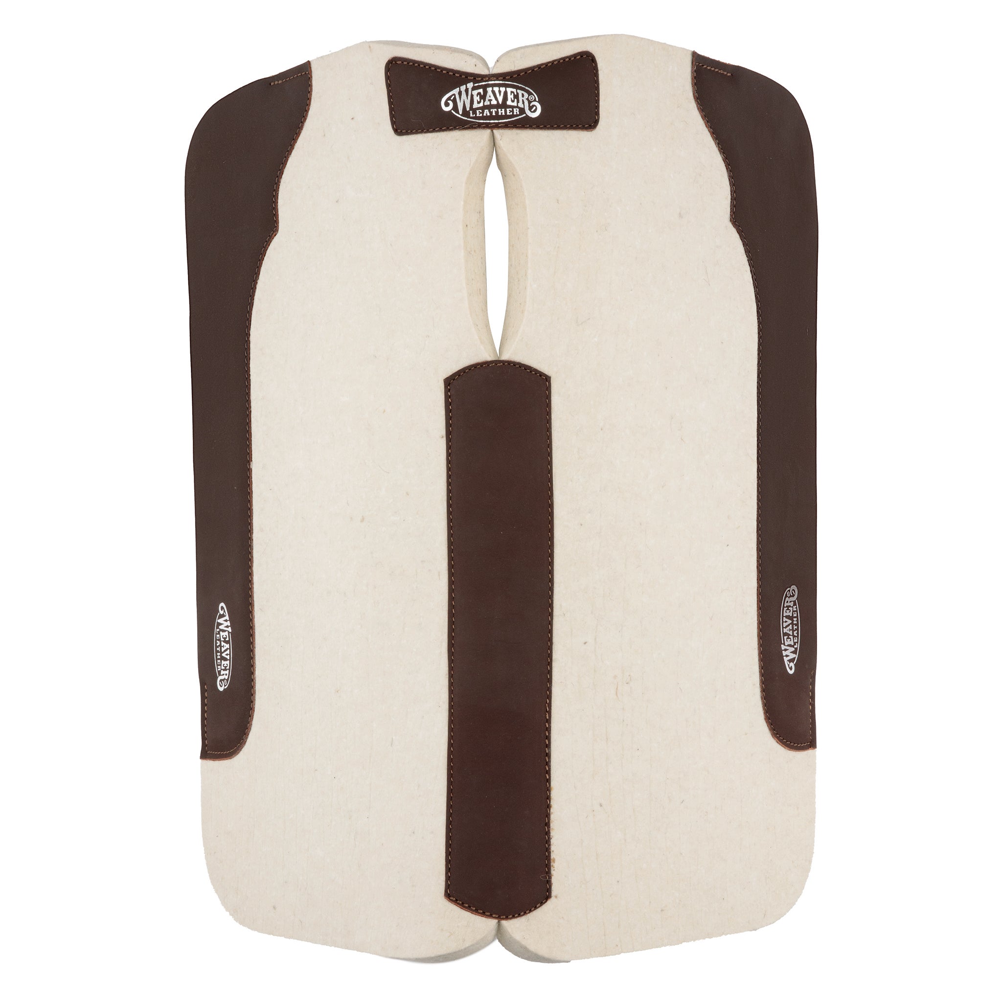 Contoured Steam Pressed Merino Wool Felt Saddle Pad