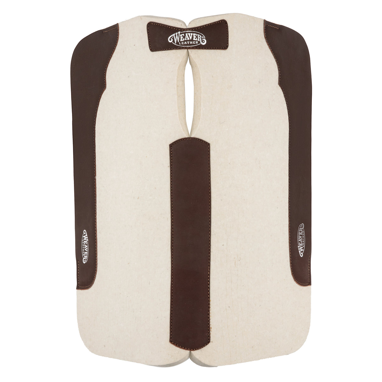 Contoured Steam Pressed Merino Wool Felt Saddle Pad