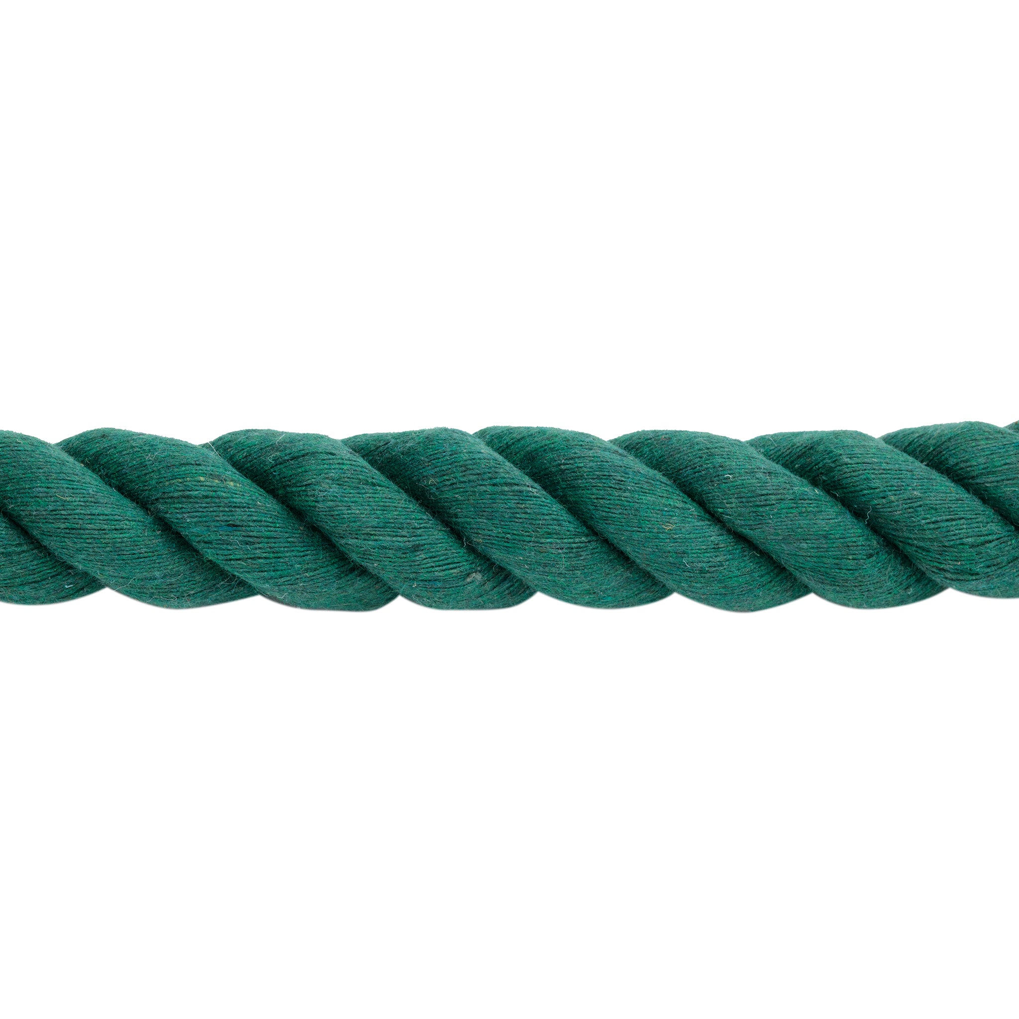 Cotton Lead Rope with Brass Plated 225 Snap, 5/8" x 10'