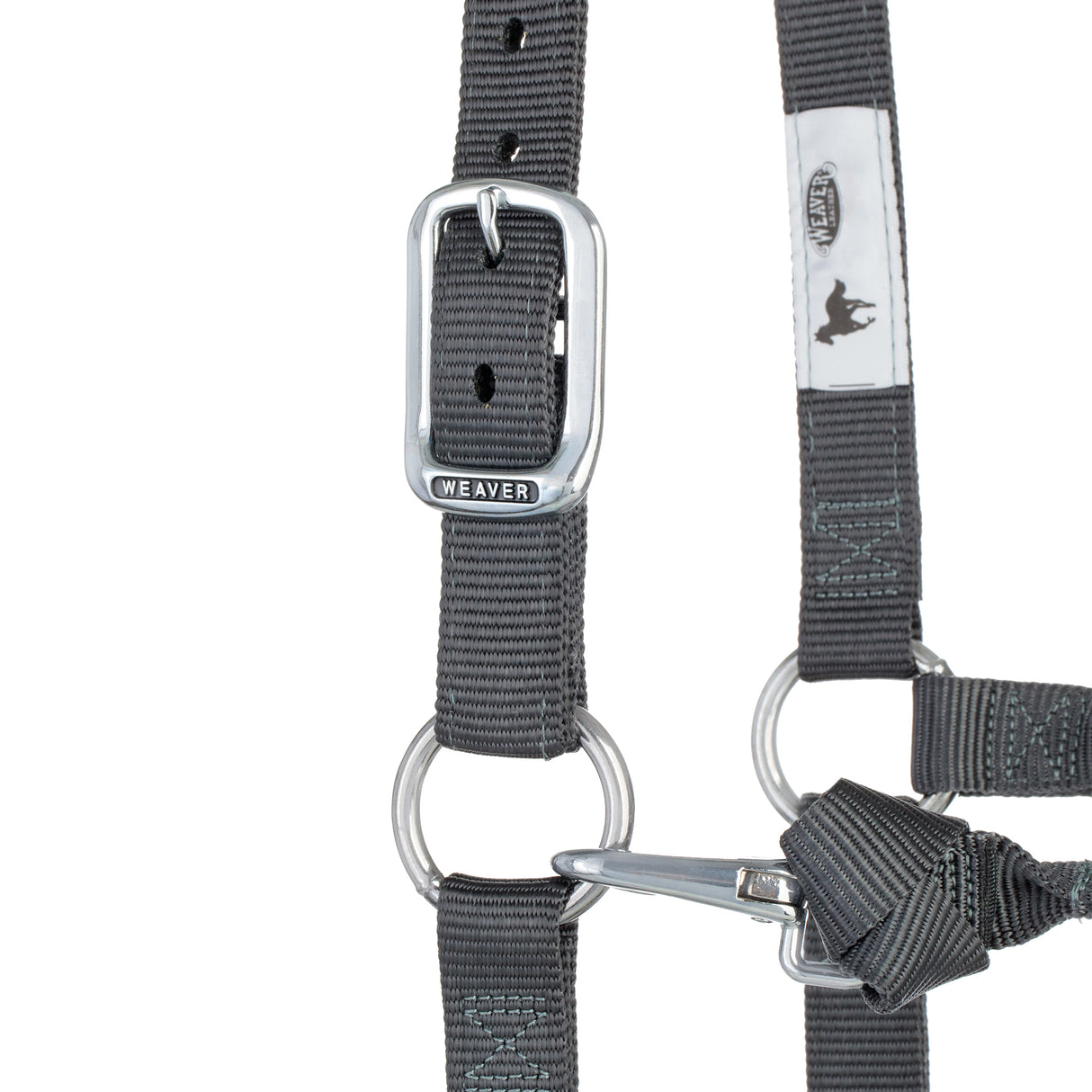 Original Adjustable Nylon Halter with Chrome Plated Hardware