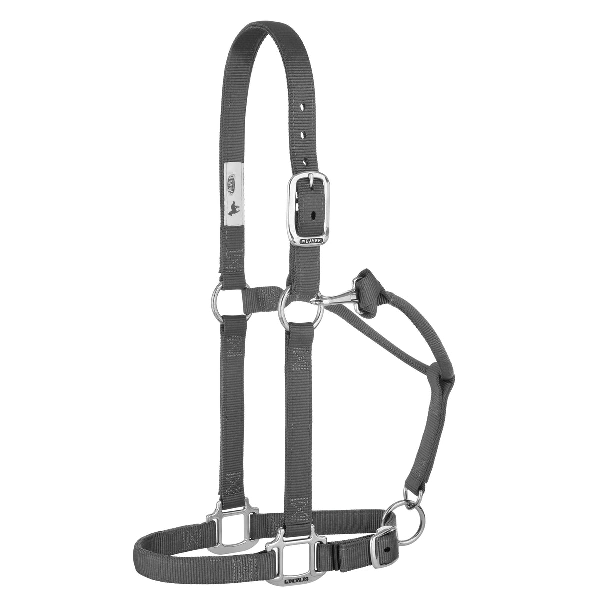 Original Adjustable Nylon Halter with Chrome Plated Hardware