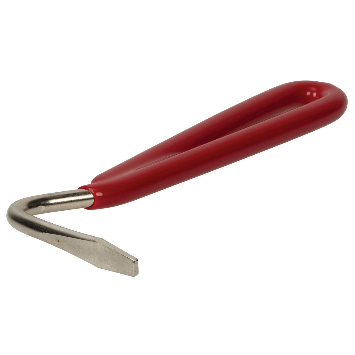 Metal Hoof Pick mit EZ Grip Poly Handle für huf trimmen