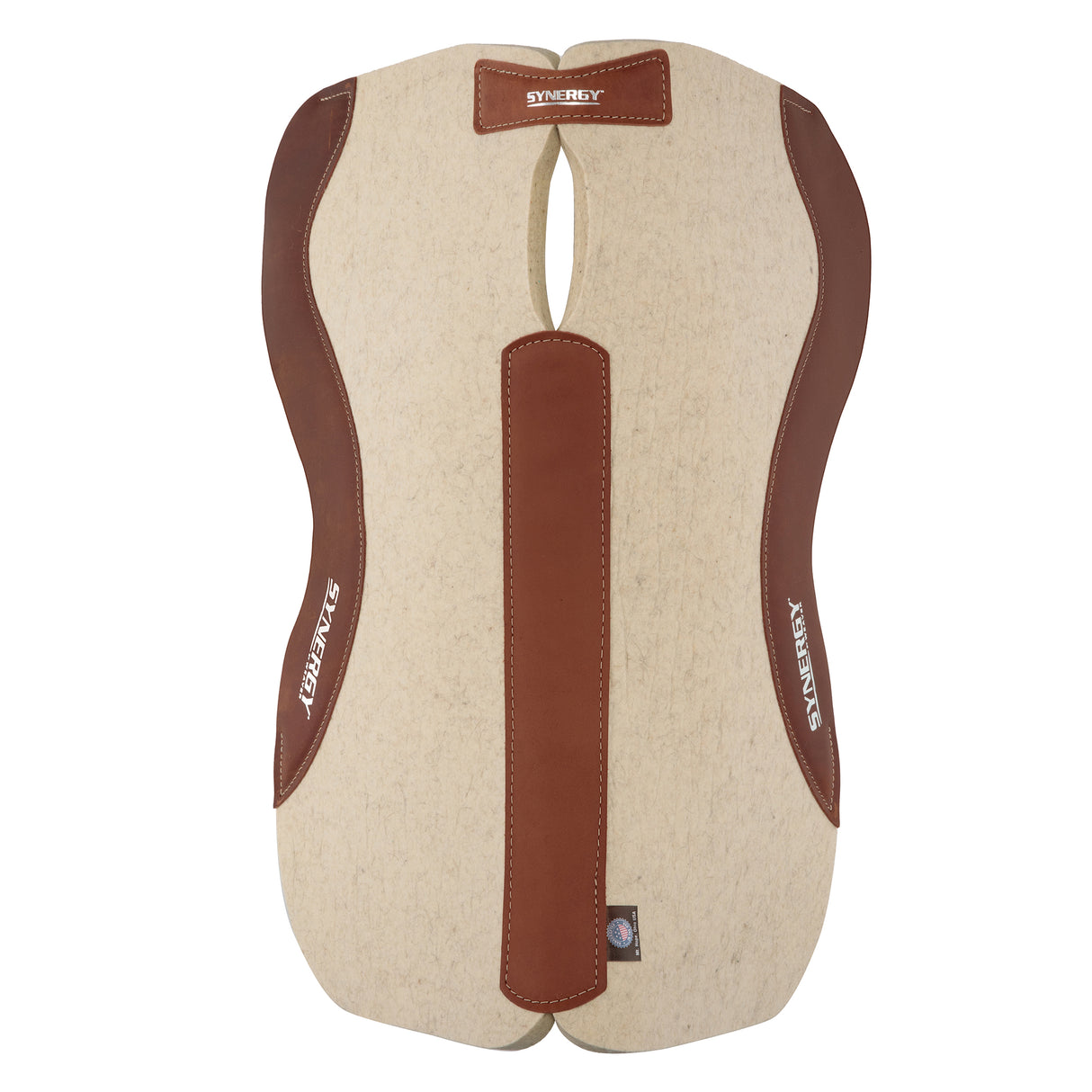 Synergy Contoured Close Contact Steam Pressed 100% Merino Felt Performance Saddle Pad