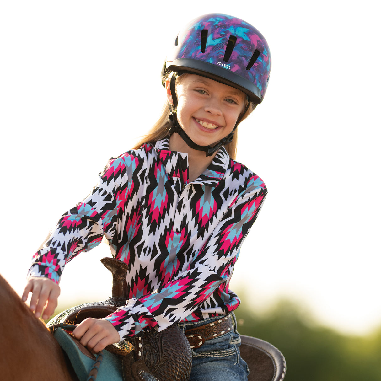 Terrain™ Horse Riding Helmet with Mips® Technology, Multi-Directional Impact Protection System