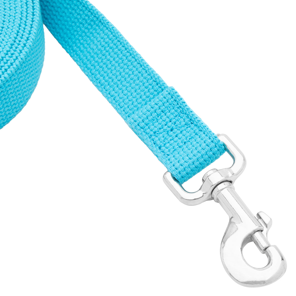 Flat Cotton Lunge Line, 1" x 30 with Nickel