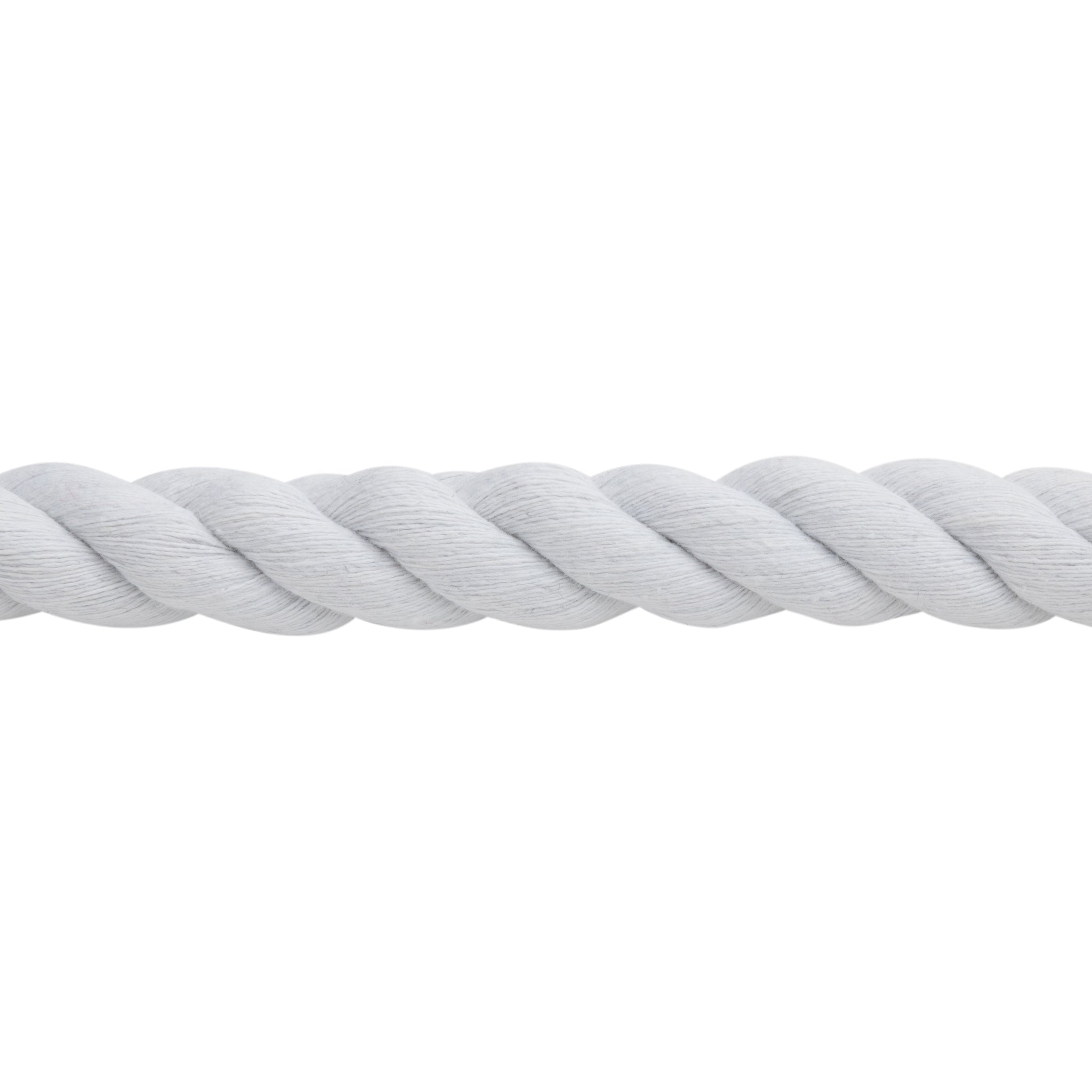 Cotton Lead Rope with Brass Plated 225 Snap, 5/8" x 10'