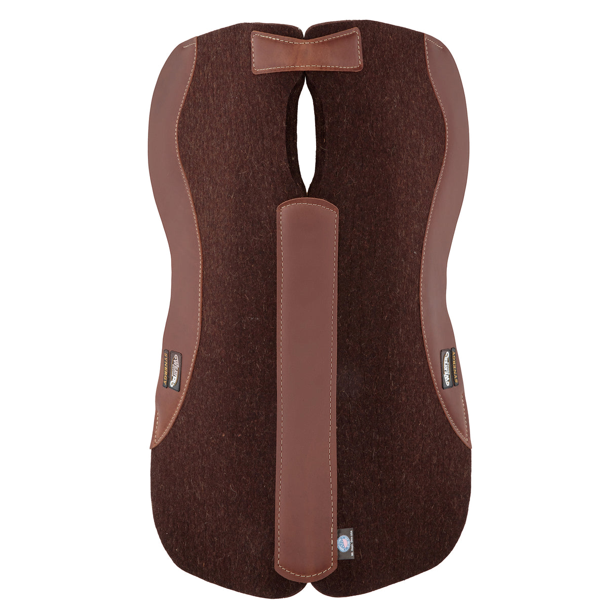 Synergy Contoured Close Contact Steam Pressed 100% Merino Felt Performance Saddle Pad