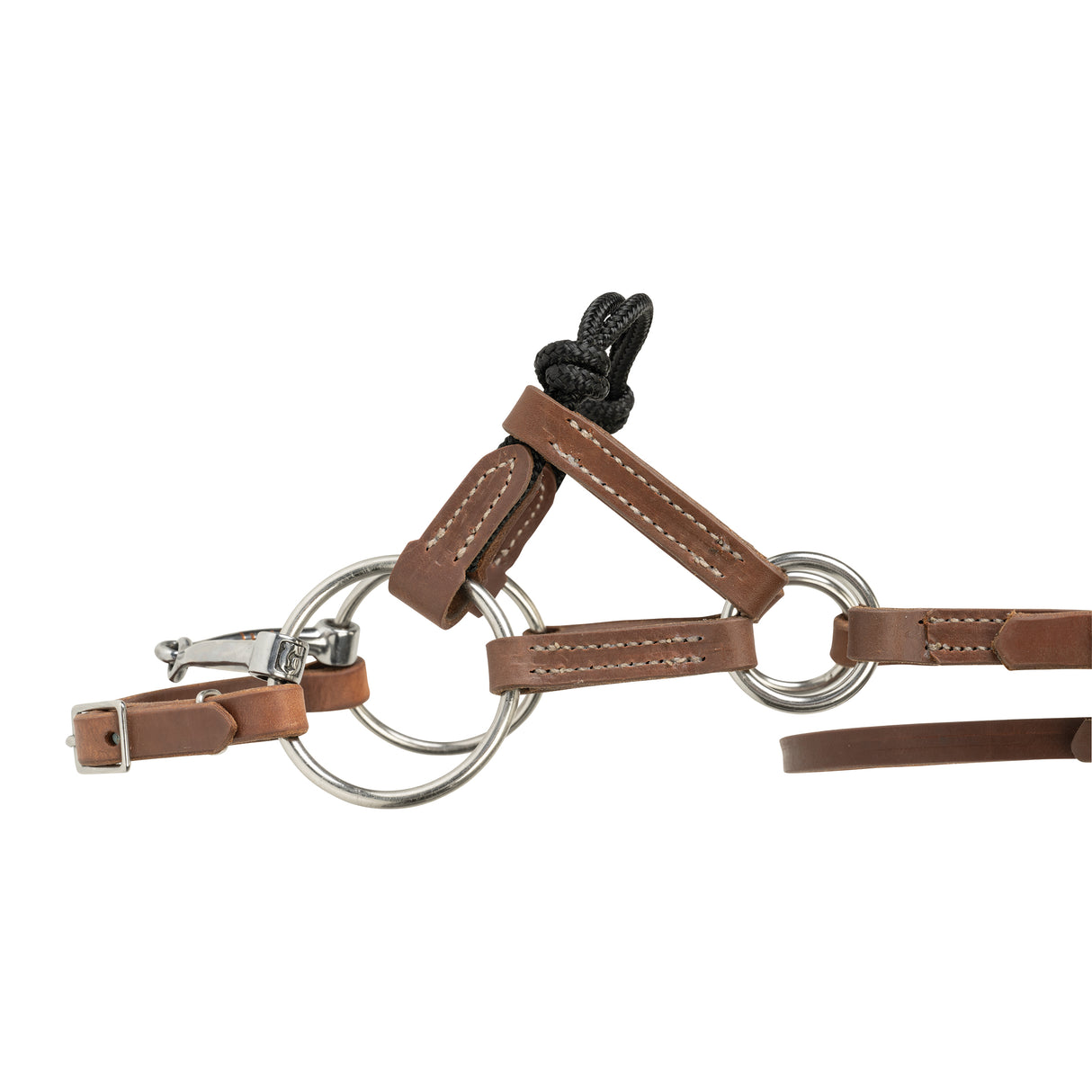 Kalley Krickeberg Horseman's Bridle for Transition from Bitless to Snaffle Bit