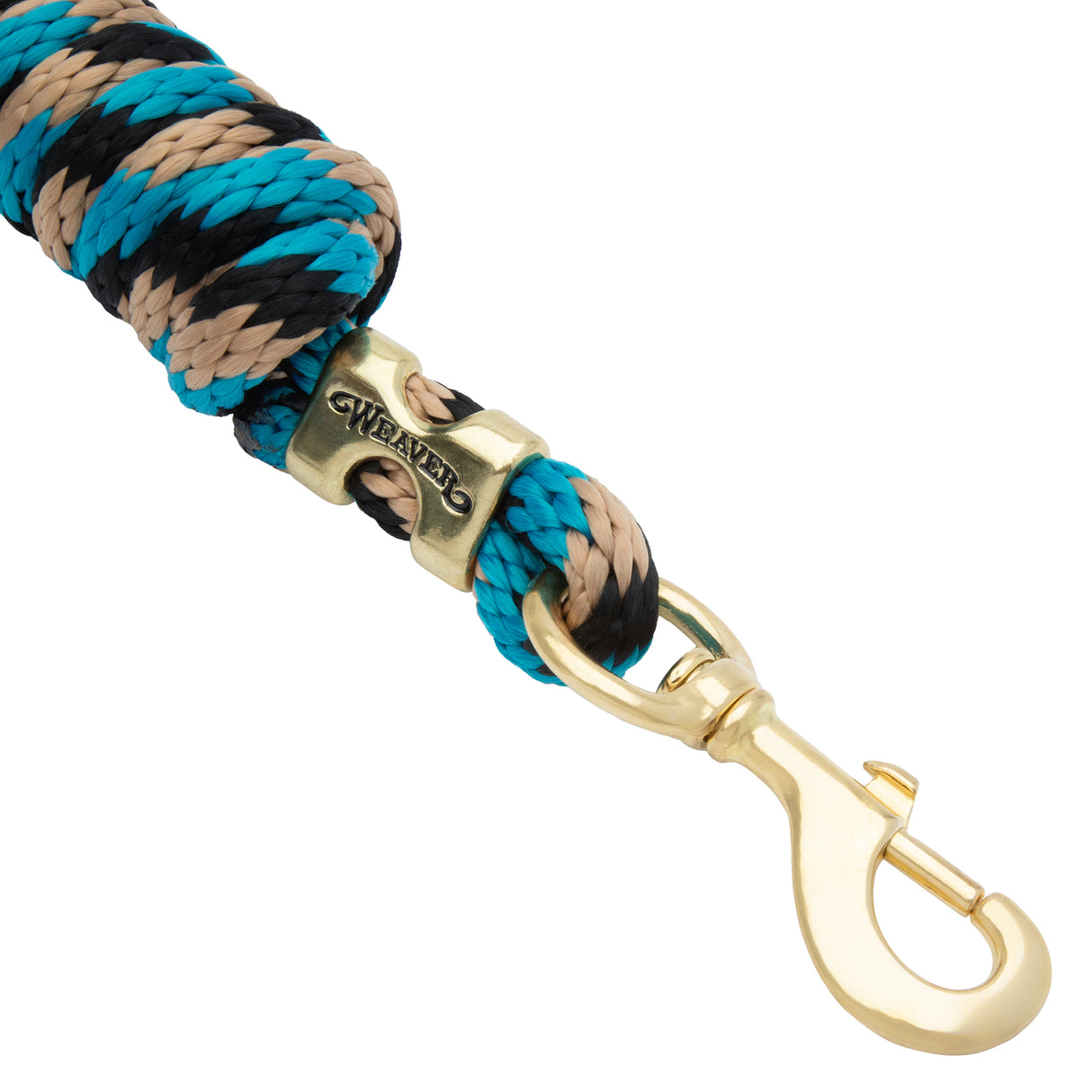 Poly Lead Rope with a Solid Brass 225 Snap