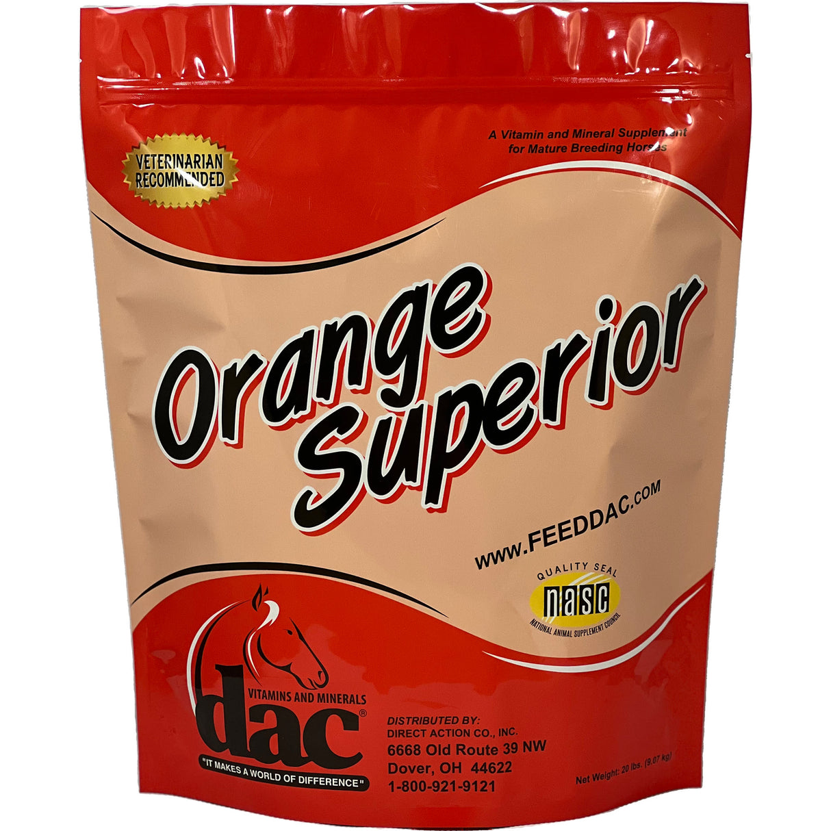 dac® Orange Superior Horse Supplement
