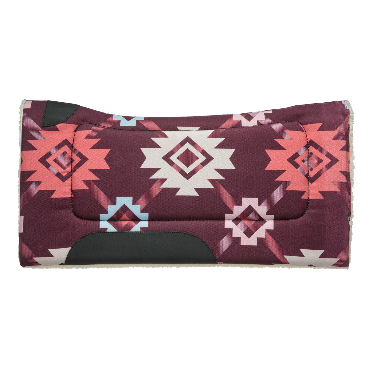 Contoured Printed Polyester Saddle Pads