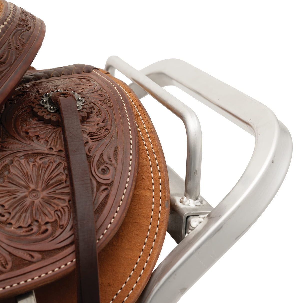 Rolling Tack Box with Saddle Rack