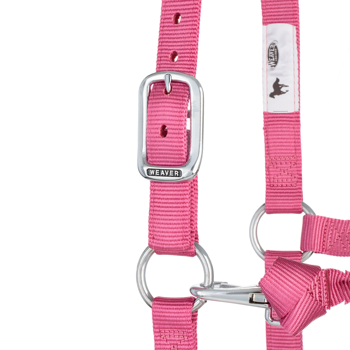Original Adjustable Nylon Halter with Chrome Plated Hardware