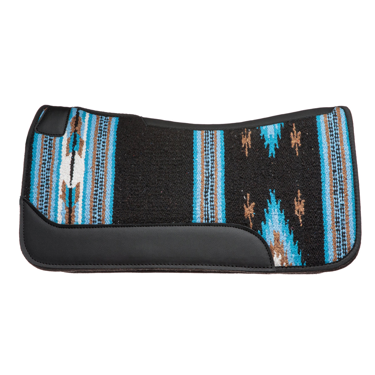 Contoured Single Weave Wool Blend Felt Saddle Pad