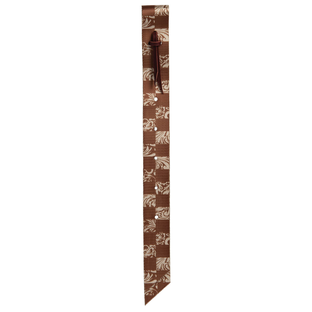 Patterned Poly Tie Strap with Holes, 1-3/4" x 60"