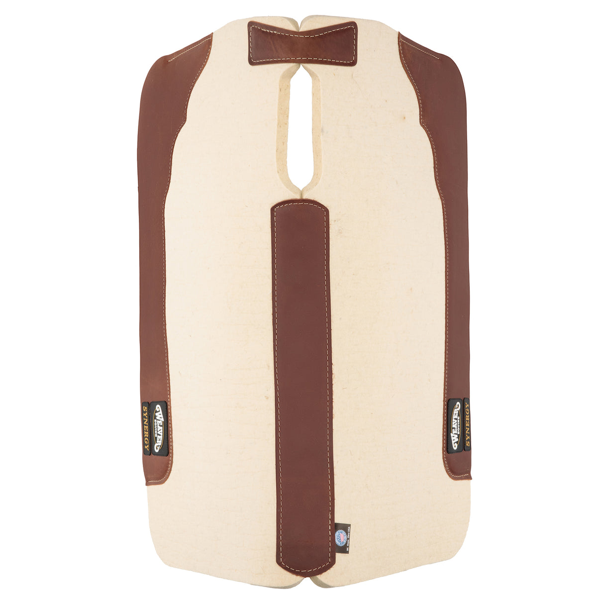 Synergy Deep Contour Steam Pressed 100% Merino Wool Felt Performance Saddle Pad